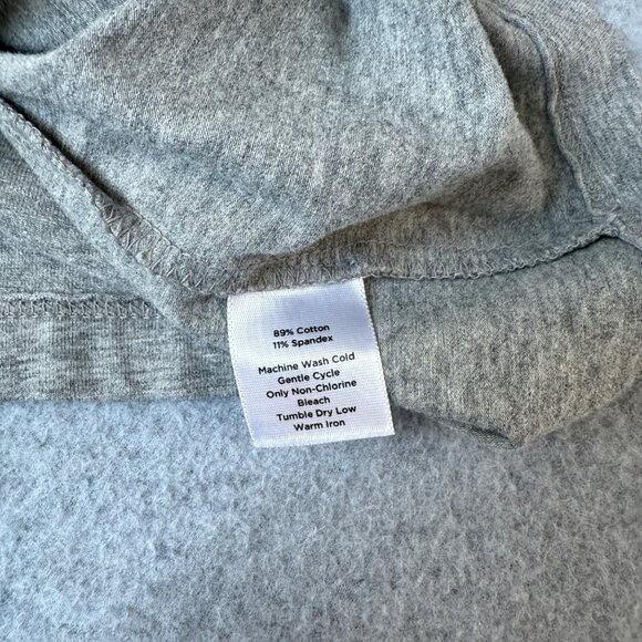 Talbots Womens Gray Scoop Neck Tank Top Casual Summer Layering Casual Size Large - Picture 11 of 12